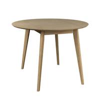Orion DropLeaf 100cm Round Wooden Table