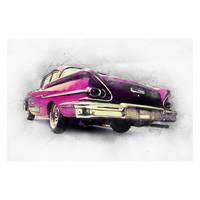 Impression sur toile Pink Chevrolet