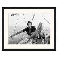 Bild Alain Delon and Brigitte Bardot