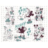 Fotobehang Mickey and Friends