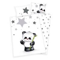 Kinderbettwäsche kleiner Panda