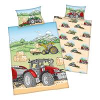 Kinderbettwäsche Traktor