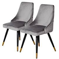 Gestoffeerde stoelen Loix (set van 2)