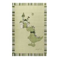 Kindervloerkleed Dragon & Castle