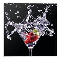 Glasbild Cocktail Splash I