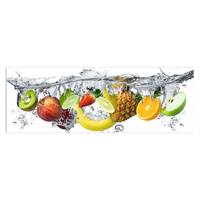 Glazen afbeelding Fruitdruppels