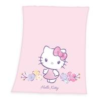 Plaid polaire Hello Kitty