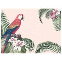 Tafelset Colonial Parrot (set van 4)