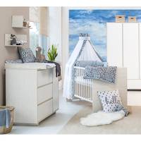 Babyzimmer-Set Capri White I (2-teilig)