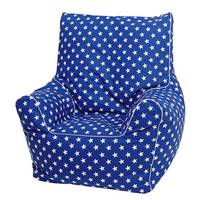 Pouf Junior White Stars