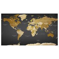 Papier peint World Map Modern Geography