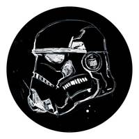 Fotobehang Star Wars Ink Stormtrooper