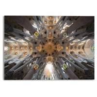 Glazen afbeelding SagradaFamilia Franqui