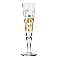 Champagneglas Goldnacht Luipaard
