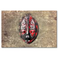 Canvas Mask Red