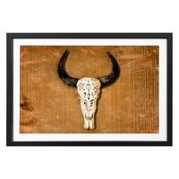 Canvas Buffalo Head