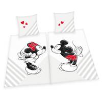 Partnerbettwäsche Mickey & Minnie Mouse