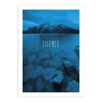 Afbeelding Word Lake Silence