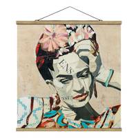 Quadro di tessuto Frida Kahlo n.1