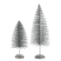 Deko-Tannenbaum Glitzer (2-teilig)