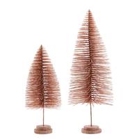 Deko-Tannenbaum Glitzer (2-teilig)