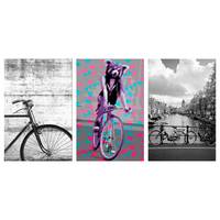 Wandbild Bikes Collection