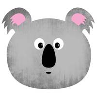 Set kinderplacemats Koala (set van 2)