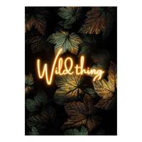 Impression sur toile Wild Thing Gold