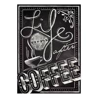 Leinwandbild Kaffee Life And Coffee