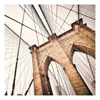 Impression sur toile Brooklyn Bridge