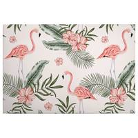Canvas Flamingos Tropical Vibes