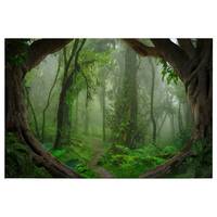 Canvas Tropical Forest