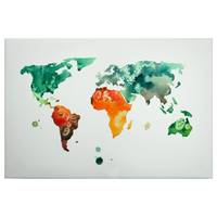 Afbeelding Map Colourful World