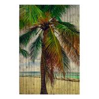 Canvas con palme e spiaggia di Tahiti
