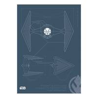 Poster Blueprint Sith TIE-Fighter