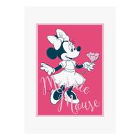 Wandbild Minnie Mouse Girlie