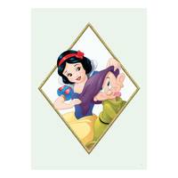 Tableau déco Snow White und Dopey