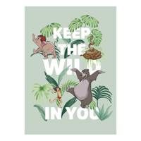 Poster Jungle Book Keep the Wild