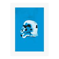 Wandbild Star Wars Helmets Stormtrooper
