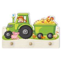 Kindergarderobe Landjunge Traktor