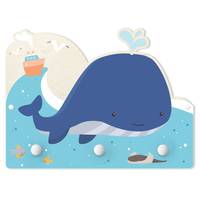 Kindergarderobe Freundlicher Wal