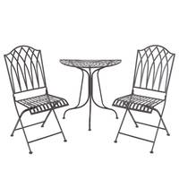 Table et chaises Mandala II (3 éléments)