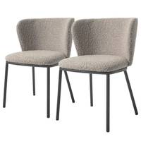 Gestoffeerde stoelen Rovigo (set van 2)