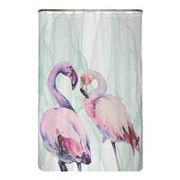 Douchegordijn Loving Flamingos