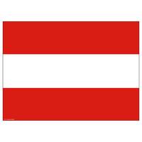 Tischset Österreich Flagge (12er-Set)