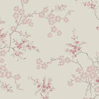 Papier peint intissé Oriental Blossom