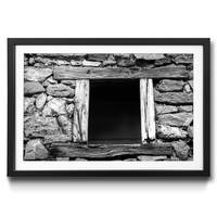 Ingelijste afbeelding Window Old Wooden