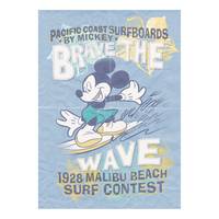 Fotomurale Mickey Brave the Wave