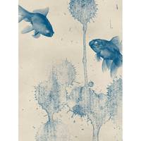 Papier peint Blue Fish