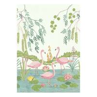 Papier peint Flamingo Vibes